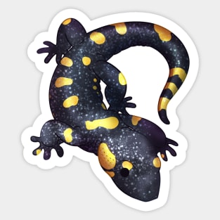 Cozy Fire Salamander Sticker